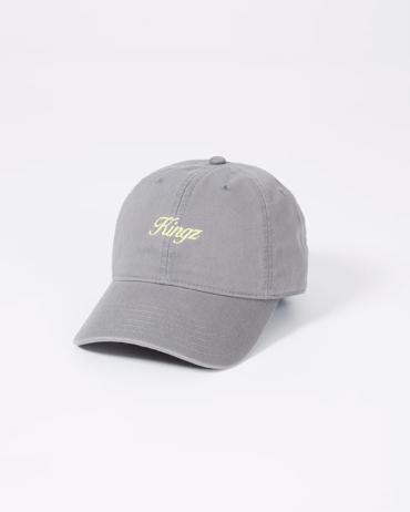 Kingz Script Dad Hat - Grey